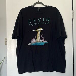 Devin Townsend Lightwork 2023 Tour Octopus Lighthouse Shirt
